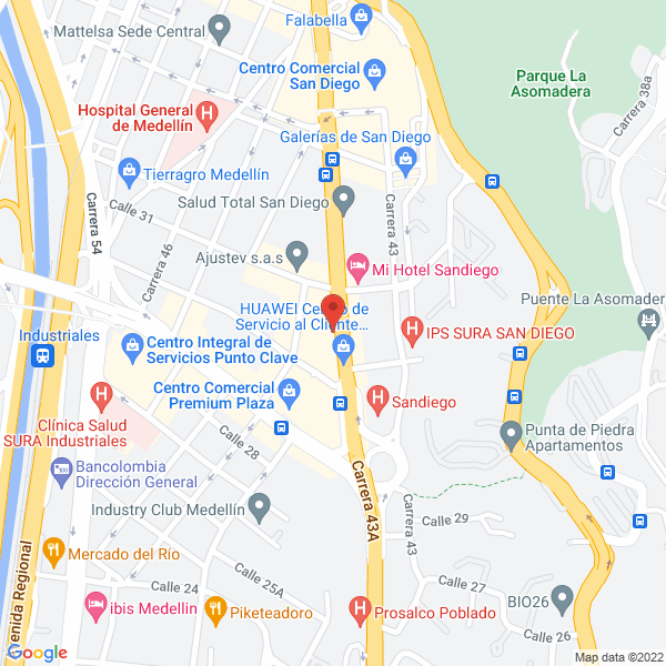 Mapa de Tec Net.Com.Co