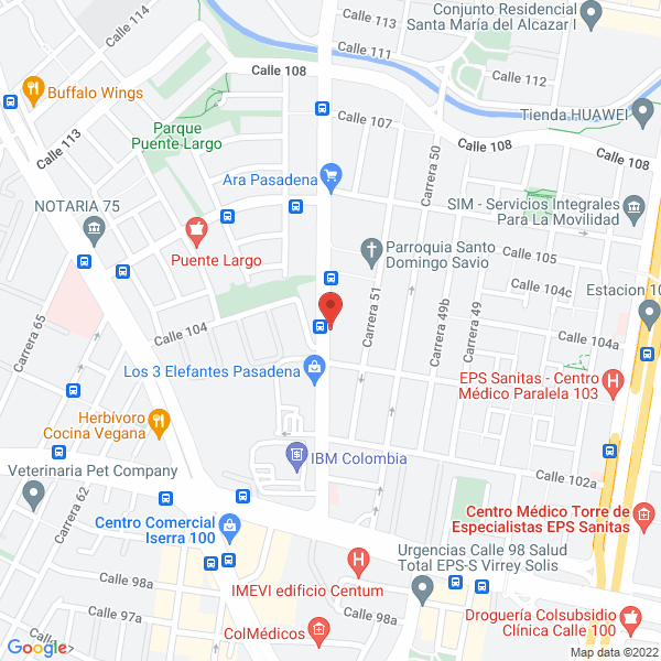 Mapa de Teccint Ltda.