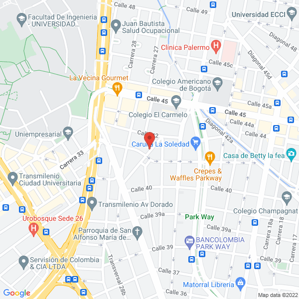 Mapa de Tecni Diseños Gerardo Valencia Gil