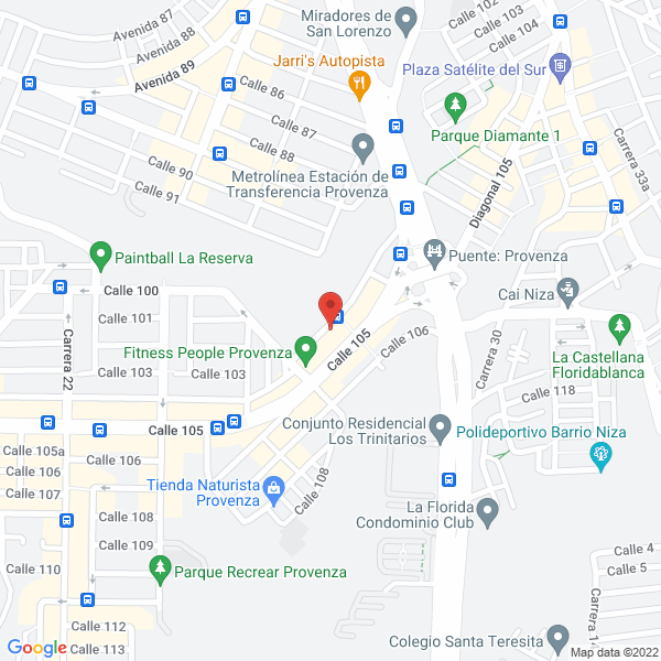 Map of Tecni Servivcios Sánchez