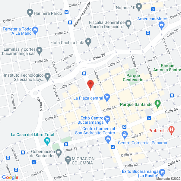 Map of Uniplás