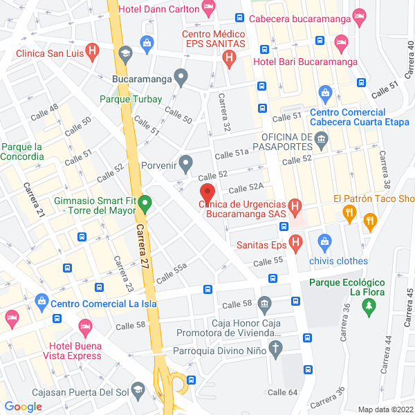 Map of Eduardo Rincón Gómez & Cía. Ltda.