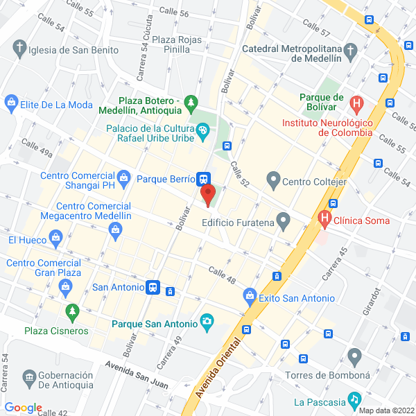 Mapa de Transportes Chachafruto S.A