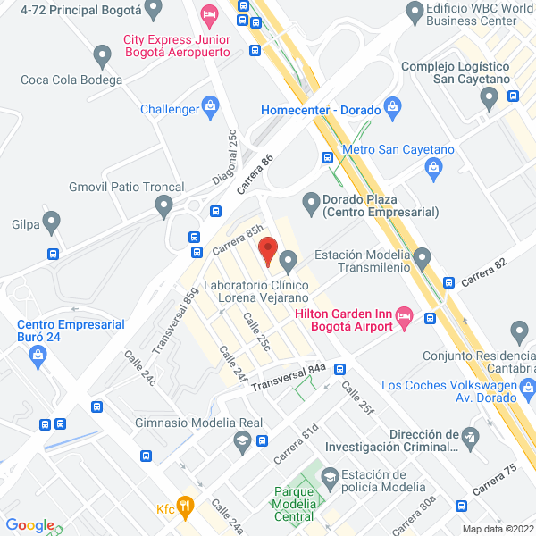 Mapa de Transportes Especializados Jr