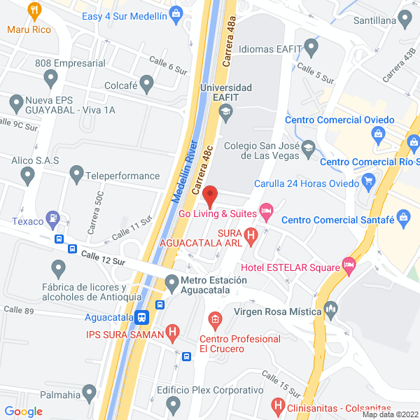 Mapa de Transportes Fletes Terrestres S.A