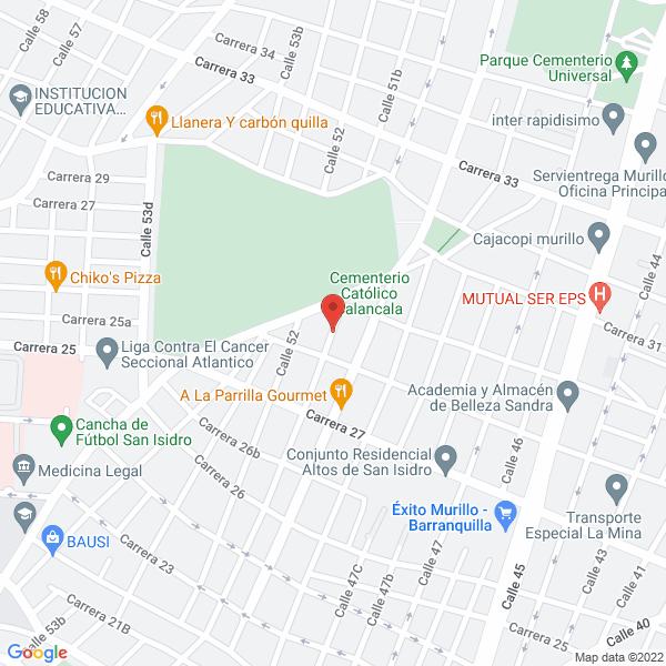 Map of Transportes J.I. Caribe S.A.S.