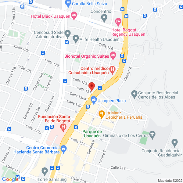 Mapa de Transportes La Petrolera Vlimar