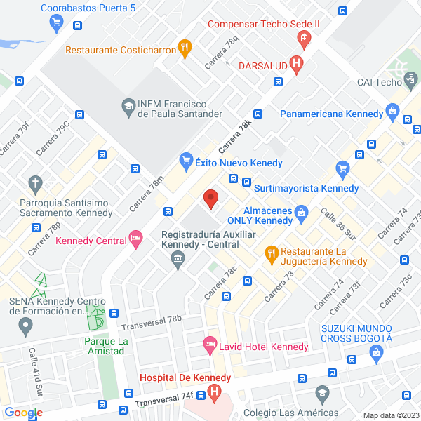 Mapa de Trío Madrigal