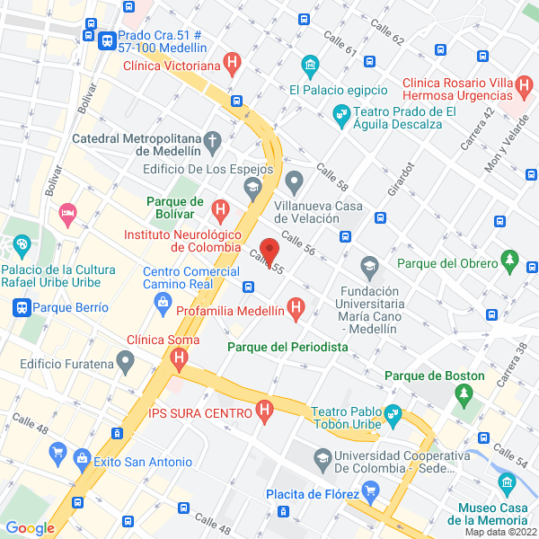 Mapa de Trío Encanto