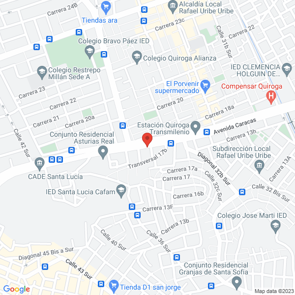 Mapa de Trituradoras Manuel Garcia Mecanicos E.U.