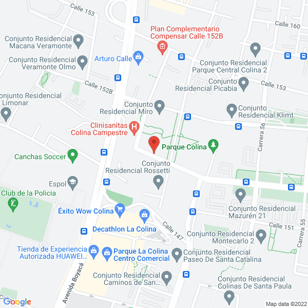 Mapa de Triunfa Editores Internacional S.A.S.