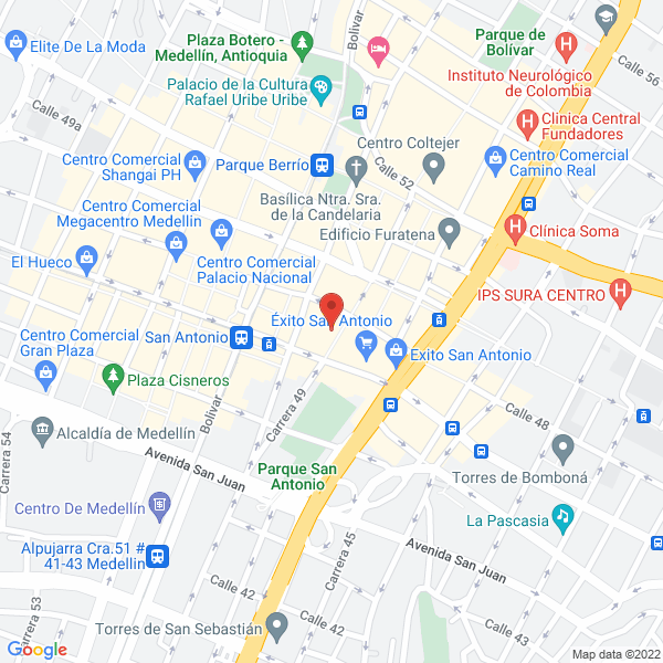 Mapa de Servimotos El Polaco