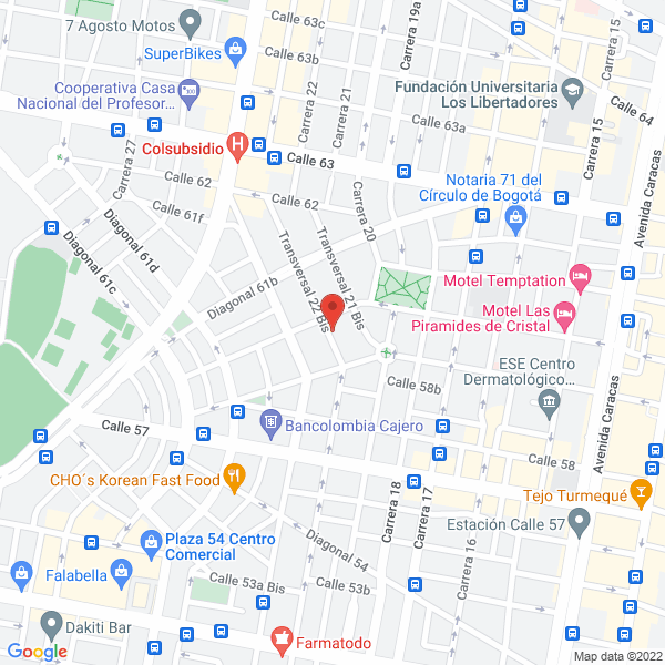 Mapa de Unión Comercial De Transportes S.A.