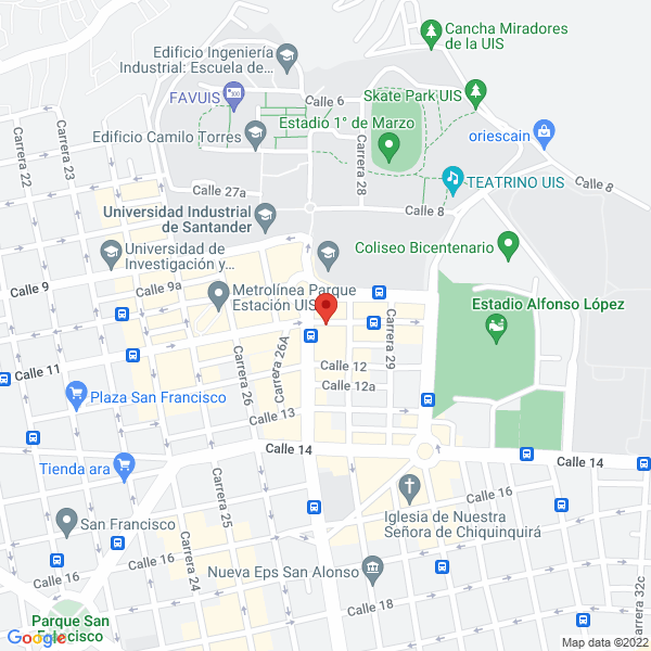 Map of Unidad De Medicina Estética