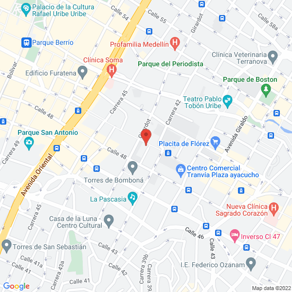 Mapa de Tecno Toner