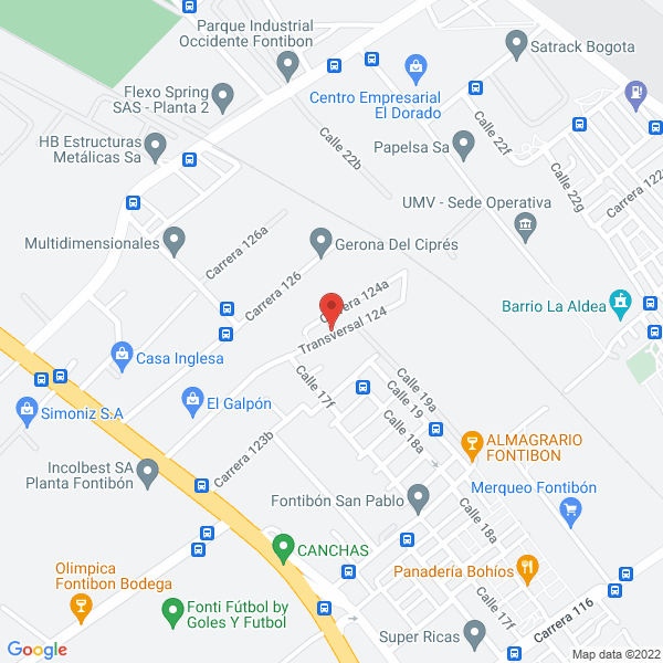 Mapa de Tecnoalbum Ltda.