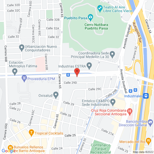 Mapa de Tecnocinética Ingeniería S.A.S