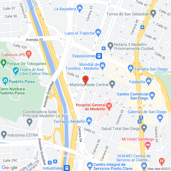 Mapa de Tecnohitachi Y Cía. Ltda.
