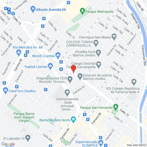 Mapa de Tecniservicio L & G S.A.S.
