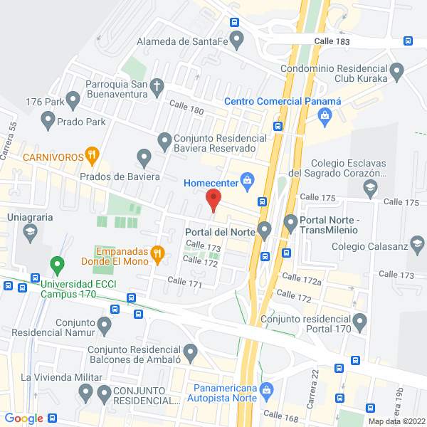 Mapa de Tecniservicios Beltrán S.A.S.