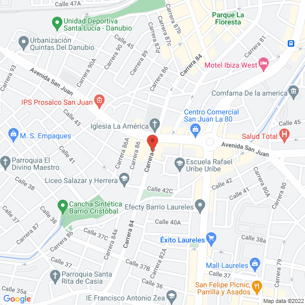 Mapa de Tecnisop