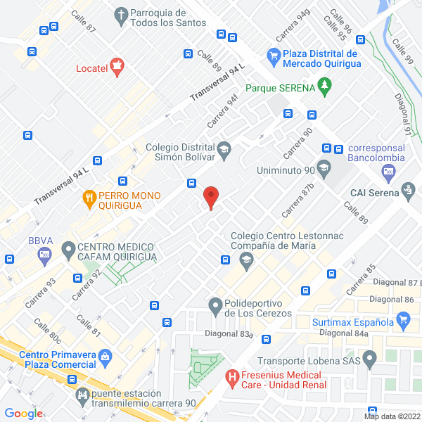 Mapa de Tecnologysystems S.A.S.