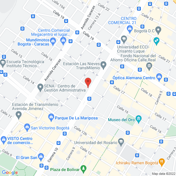 Mapa de Tecnotek S.A.S.