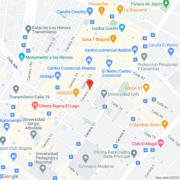 Mapa de Signum Ingeniería S.A.S.