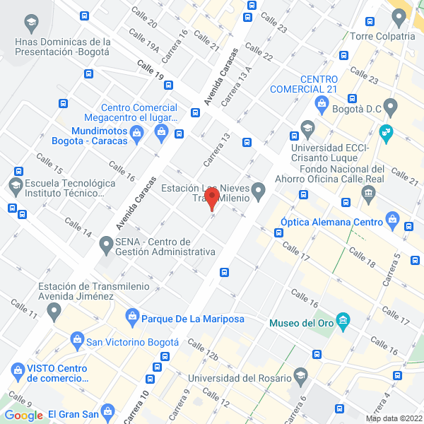 Mapa de Siltel Ltda
