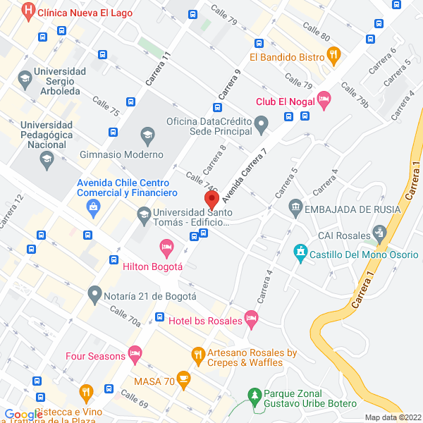 Mapa de Silva Carreño & Asociados S.A