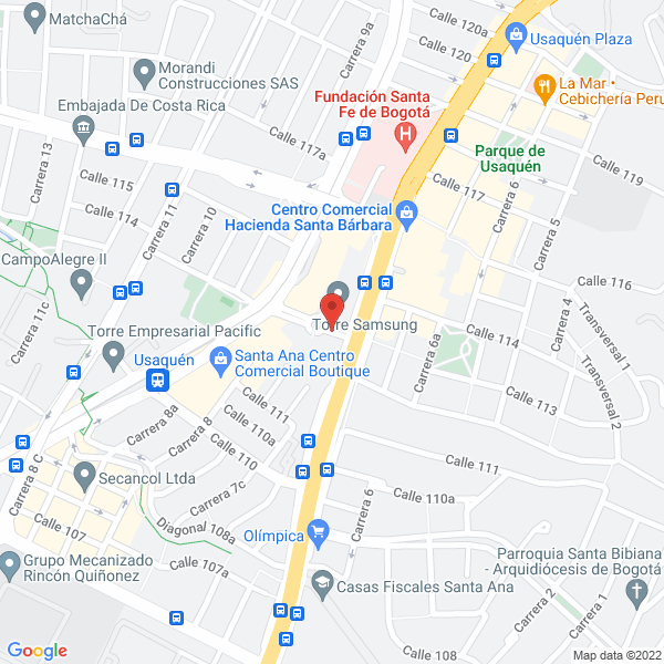 Mapa de Simmgla Partners S.A.S