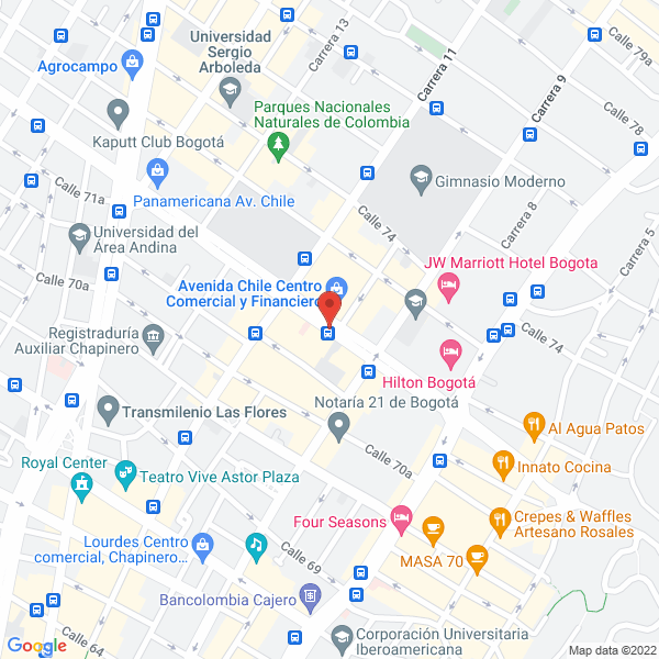 Mapa de Sorteo Extraordinario De Colombia Ltda.
