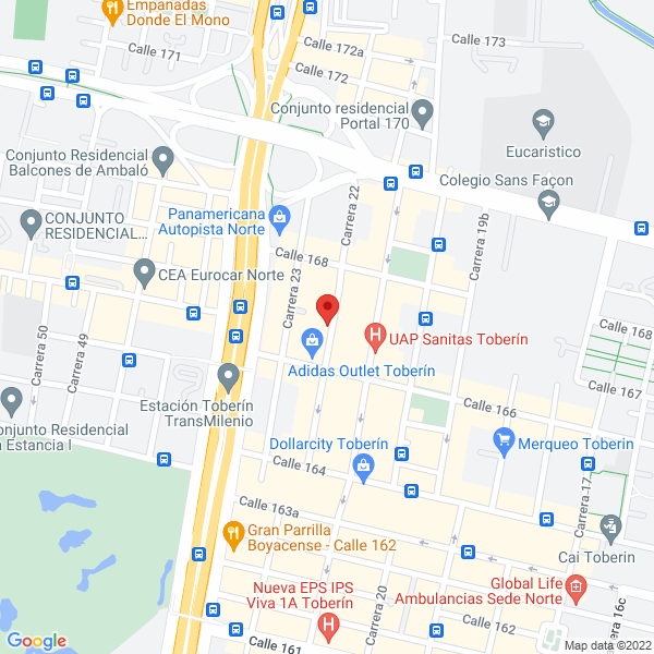 Mapa de Sosammec Ltda.