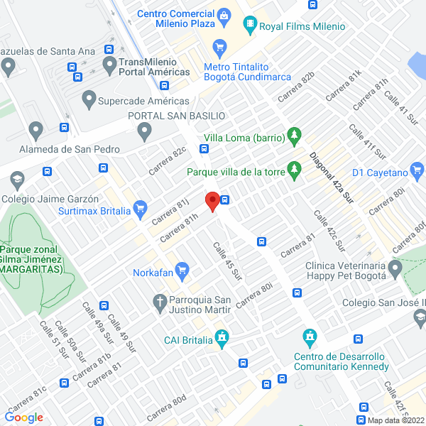 Mapa de Sport Rincar