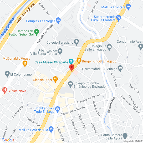 Mapa de Strato Dental Lab