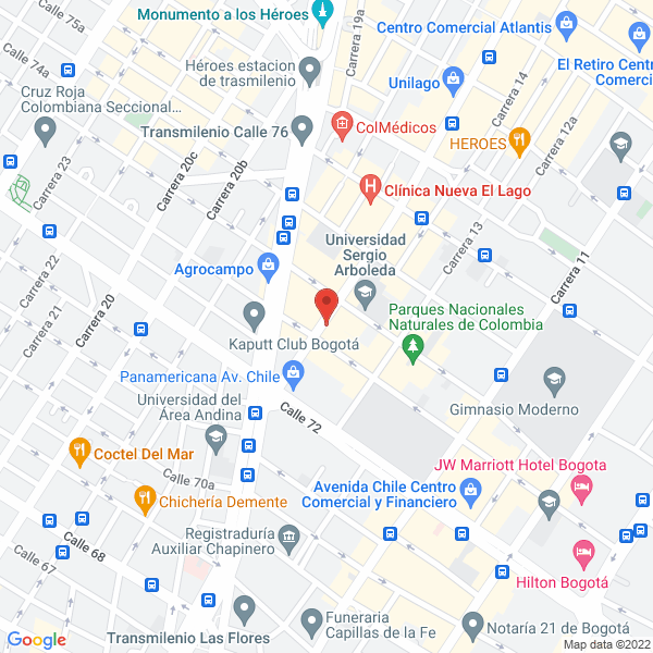 Mapa de Study Networks S.A.S.