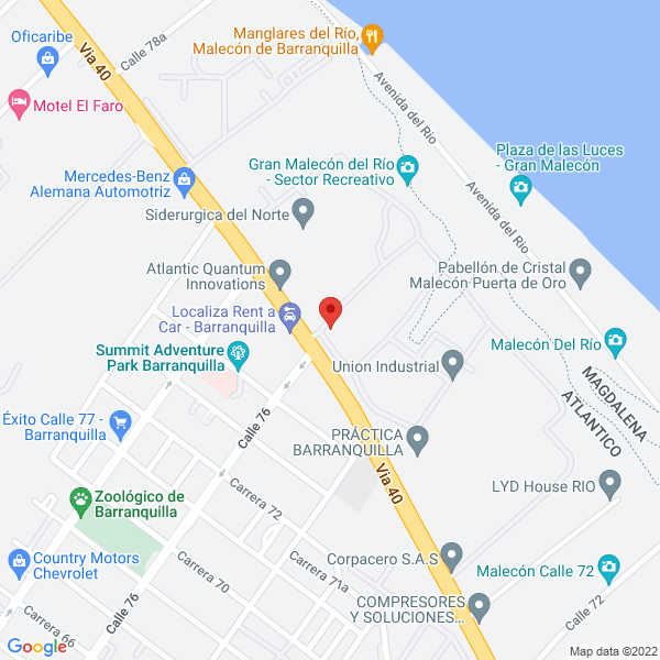 Map of Uniples S.A.