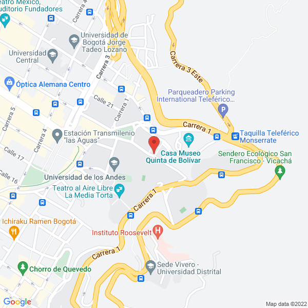 Mapa de Universal De Montacargas