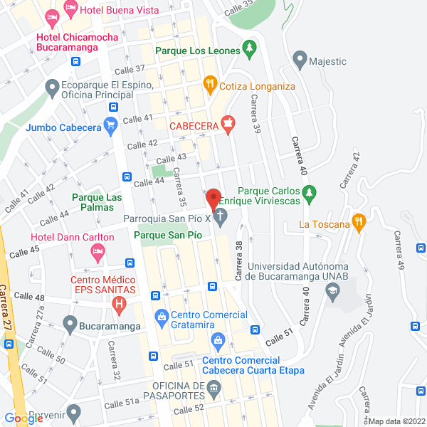 Map of Versalles Galería Y Marquetería