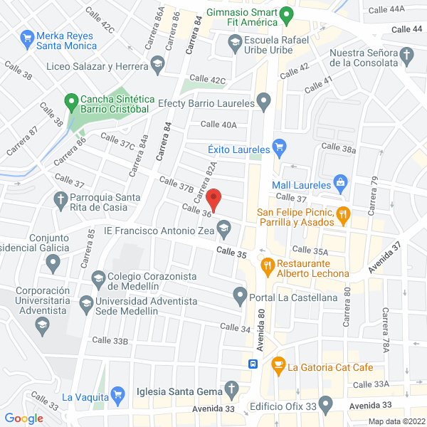 Mapa de Vidana