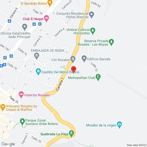 Map of Video Bar Dhl