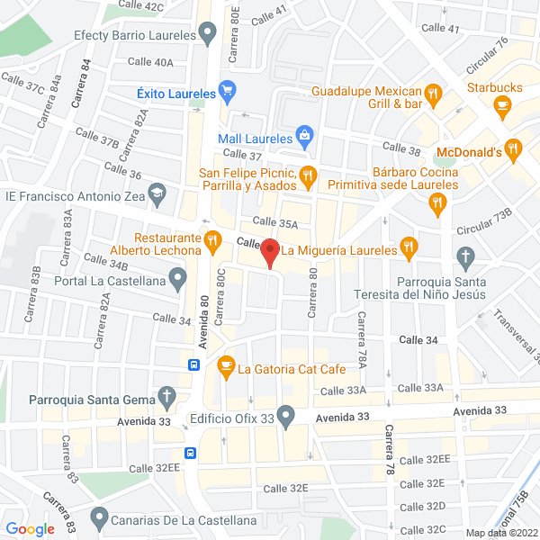 Mapa de Vidriometales