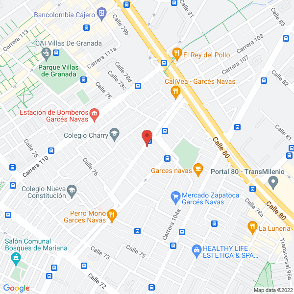Mapa de Vidrios El Diamante