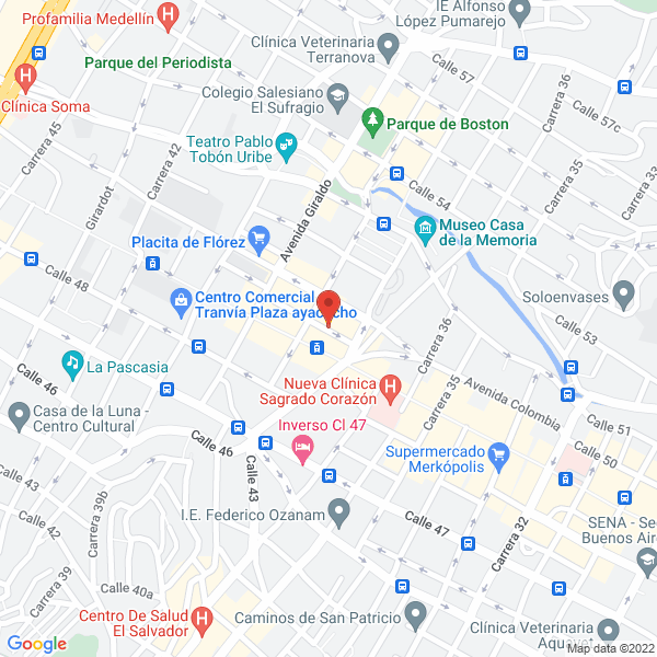 Mapa de Vissión Eventos