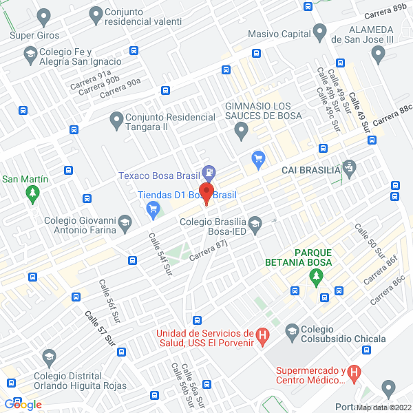 Mapa de Subsidrogas Farmacia