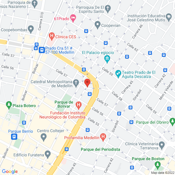 Mapa de Almacén Santa Ana