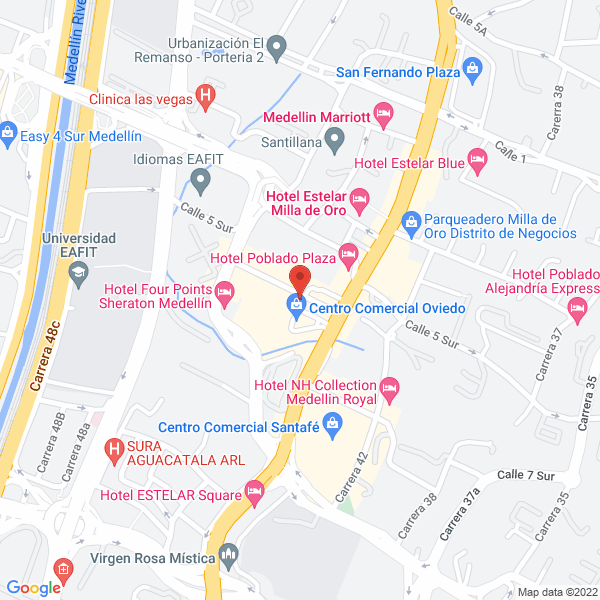 Mapa de Almacen Silvia Tcherassi