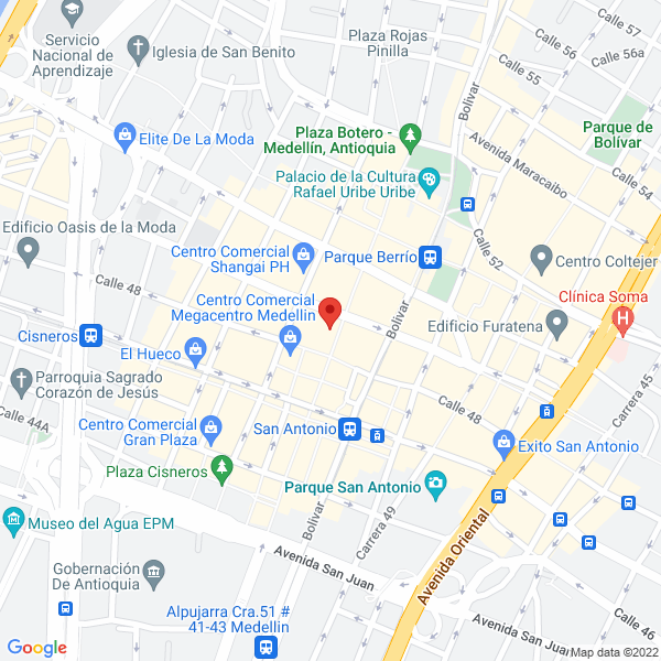 Mapa de Almacén Lúnea 191 Sport