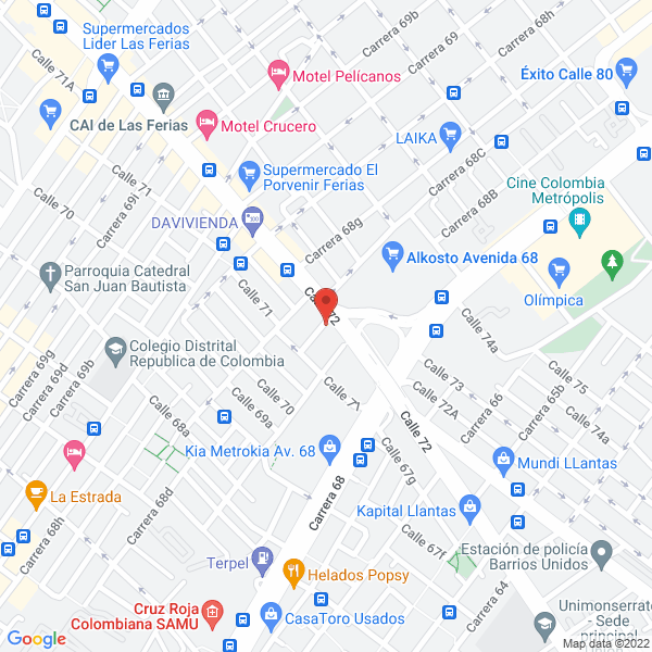 Mapa de Andamios Cimbra
