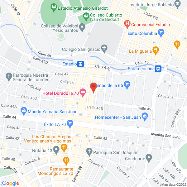 Mapa de Andersaxo